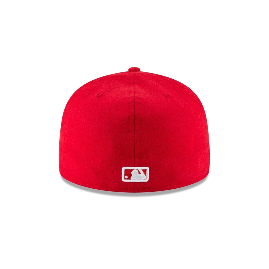 New York Yankees Scarlet Basic 59FIFTY Fitted Hat